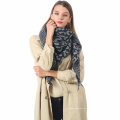 Frauen Winter Warmer Kaschmirschal Mode Leopardendruck Dreiecke Wickeln Lange Schal Und Stola Cape Schals